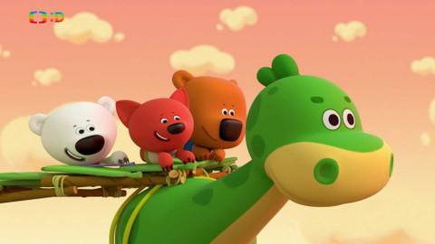 Byli jednou dva méďové - Baby dinosaurus
