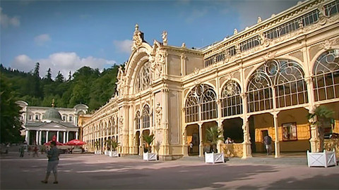 Vzduchoplavec Kráčmera - Nad Mariánskými Lázněmi