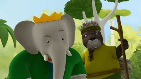 Babar a Baduova dobrodružství - 51/52 Výprava za mistrem/Trnová přilba