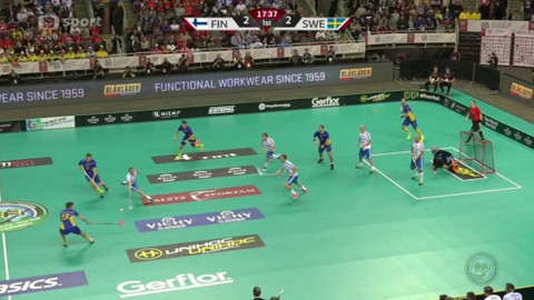 MS ve florbalu 2016 Lotyšsko - Finsko - Švédsko