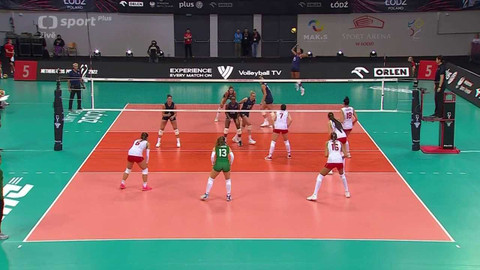 MS ve volejbalu žen 2022 Nizozemsko, Polsko - USA - Bulharsko