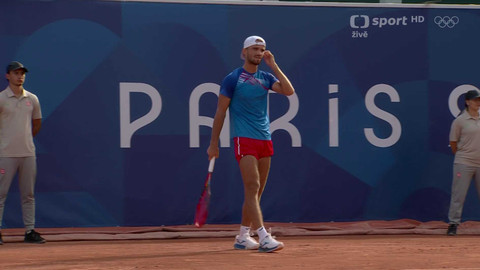 XXXIII. letní olympijské hry 2024 Paříž - Tenis: Tomáš Macháč - Zhang Zhizen, Muchová - Nosková