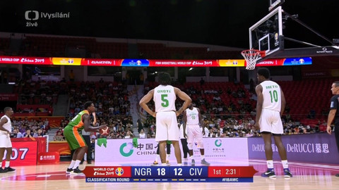 MS v basketbalu 2019 Čína - Nigérie - Pobřeží Slonoviny