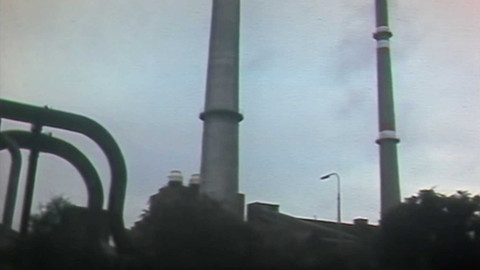 Archiv dne - 10. říjen 1984: Únikový východ z teplárny