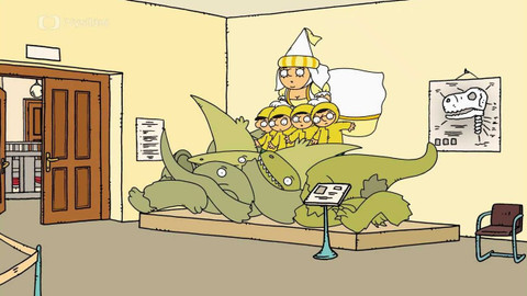 Čeština s Bílou paní - 16. Динозагри UA/CZ tit.