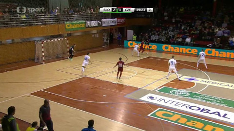Futsal - Česko - Slovinsko