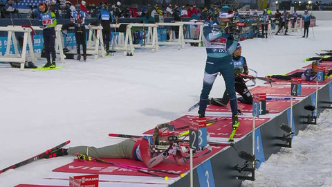 Světový pohár v biatlonu - SP Švédsko - nástřel