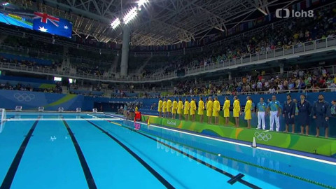 XXXI. letní olympijské hry 2016 Rio de Janeiro - Vodní pólo: Austrálie – Řecko (muži)