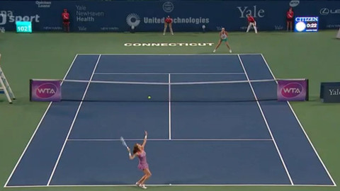 Connecticut Open 2016 - Petra Kvitová - Agnieszka Radwaňská