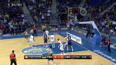 Evropská liga v basketbalu - Fenerbahce Ülker Istanbul - Laboral Kutxa Vitoria