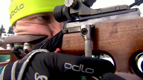 Lekce biatlonu - Dýchání