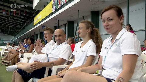 Olympiáda dětí a mládeže - Skoky na trampolíně
