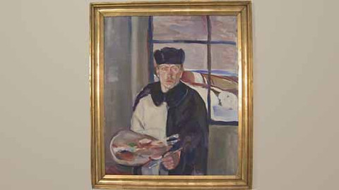 Národní galerie v Praze nikdy nezavírá - Autoportrét v zimním šatě