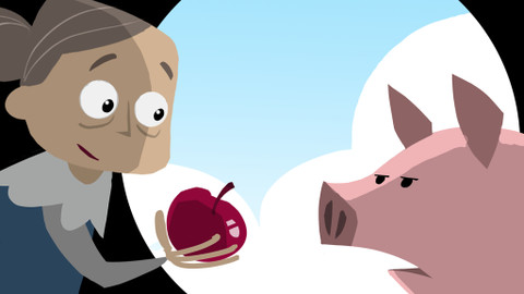 Nejkrásnější pohádky - Stará žena a její prasátko