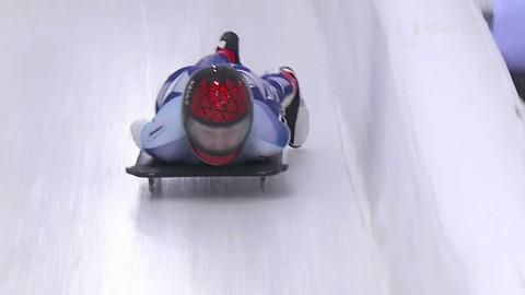 MS v jízdě na bobech a skeletonu 2025 USA - 2. kolo žen ve skeletonu