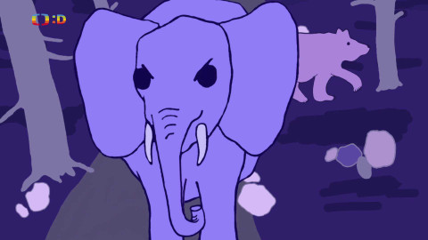 Čtení do ouška - O bezohledném slonovi