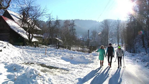 Běžkotoulky - Karolinka