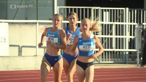 Atletika - MČR mužů a žen do 22 let na dráze