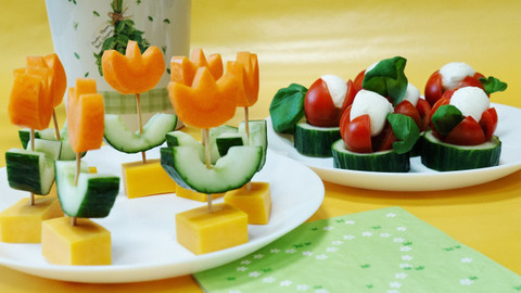 Déčko dílna - Jarní kvítí na talíři