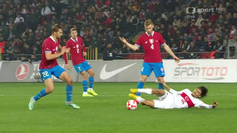 Fotbal - Turecko - Česko