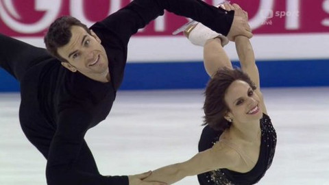 MS v krasobruslení 2015 Čína - Volné jízdy sportovních dvojic