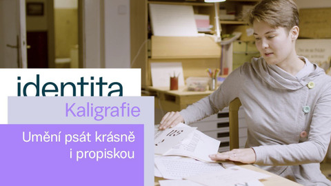 Identita: bonusová videa o grafickém designu - Kaligrafie - umění psát krásně i propiskou