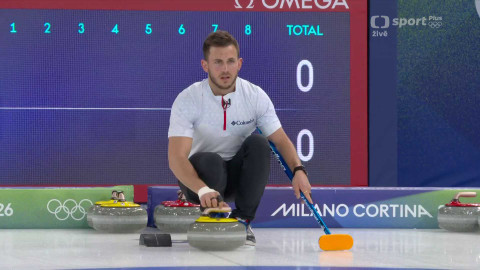 XXV. zimní olympijské hry 2026 Milano Cortina - Curling: Česko - USA