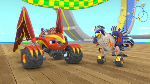 Plamínek a čtyřkoláci - 13/20 Hledání sokola