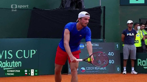 Davis Cup - Argentina - Česko
