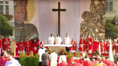 Bohoslužby v České televizi - Národní svatováclavská pouť