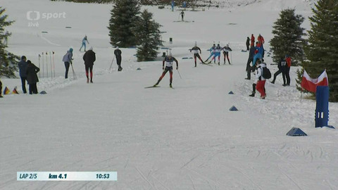 MS v biatlonu juniorů 2022 USA - Stíhací závod mužů