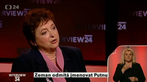 Interview ČT24 - 20. května 2013