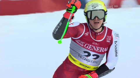 MS v alpském lyžování 2025 Rakousko - 2. kolo obřího slalomu mužů