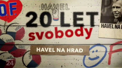 20 let svobody - Havel na Hrad