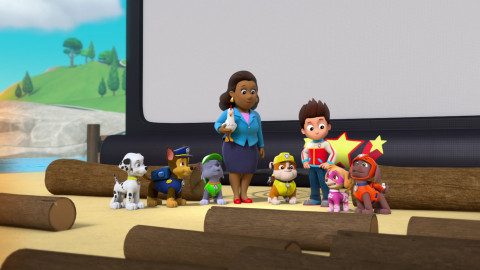 Tlapková patrola - Tlapky zachraňují robosaura / Tlapky zachraňují filmový festival