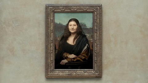 Úsměvná galerie - 3/3 Leonardo da Vinci – Mona Lisa