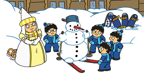 Bílá paní na hlídání - 1/6 Král sjezdovky