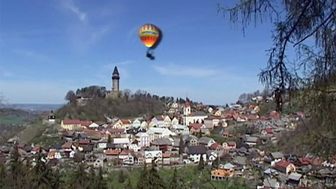 Vzduchoplavec Kráčmera - Nad Starým Jičínem