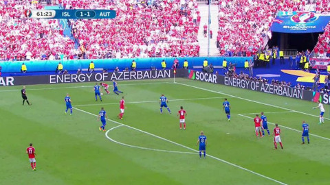 EURO 2016 - Island - Rakousko