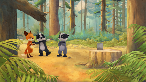 Pan Jezevec a paní Liška - 12/52 Tajemný tunel