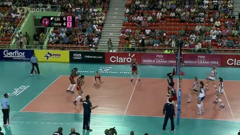 Grand Prix ve volejbalu žen 2013 - Dominikánská republika - Česko