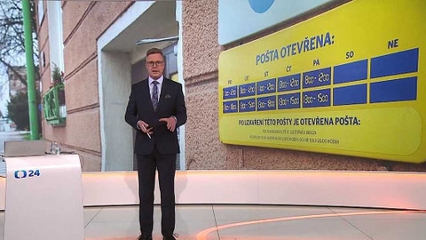 90’ ČT24 - Budoucnost poštovních služeb v Česku