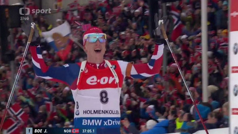 MS v biatlonu 2016 Norsko - Závod mužů s hromadným startem na 15 km