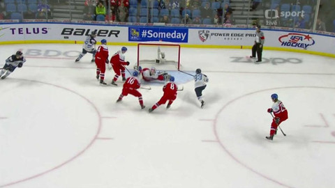 MS v ledním hokeji hráčů do 20 let 2018 USA - Česko - Finsko