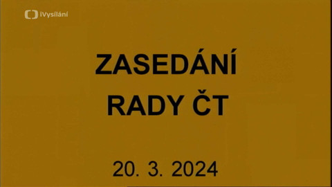 Jednání Rady České televize - 3. jednání Rady ČT v roce 2024