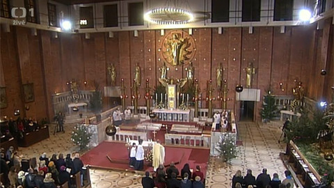 Bohoslužby v České televizi - Půlnoční bohoslužba