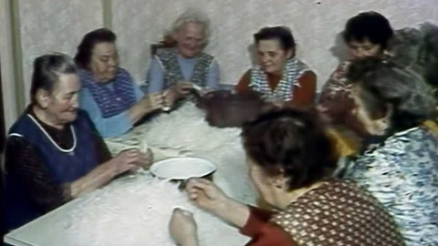 Archiv dne - 4. březen 1988: Draní husího peří ve Vlachovicích