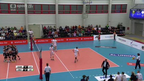 Volejbal - ČEZ Karlovarsko - VK Jihostroj České Budějovice