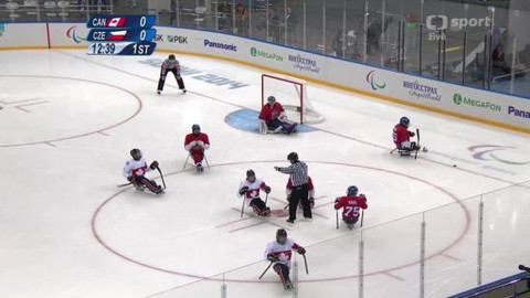 XI. zimní paralympijské hry 2014 Soči - Sledge hokej: Česko - Kanada