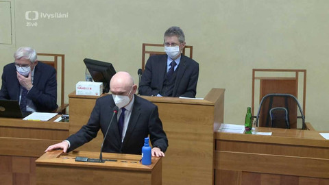 Záznam z jednání schůze Senátu PČR - 3. února 2022